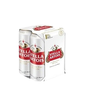 스텔라 500ml 캔 · 업소용 4캔 묶음 대표 상품 이미지