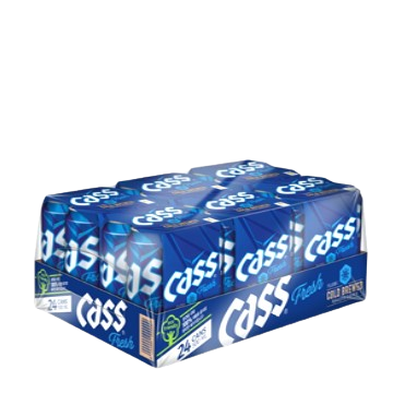 카스 후레쉬 355ml 캔 · 업소용 대표 상품 이미지
