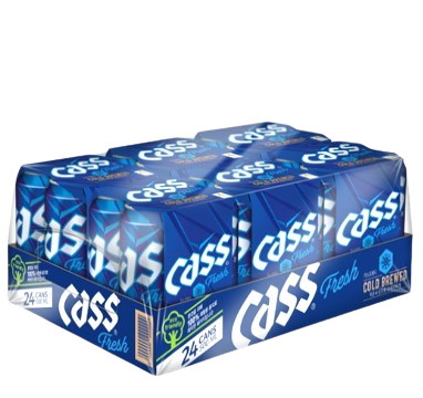 카스 후레쉬 500ml 캔 · 업소용 4캔 묶음 대표 상품 이미지