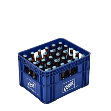 카스 제로 330ml 병 · 업소용 · 플라스틱 박스 대표 상품 이미지