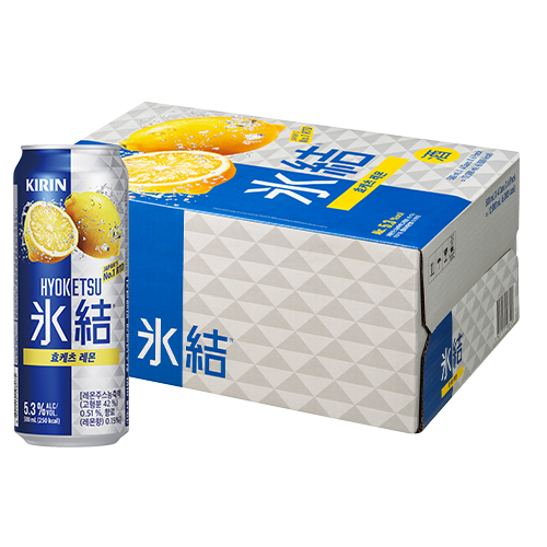 효케츠레몬 500ml 캔 · 4캔 묶음 대표 상품 이미지