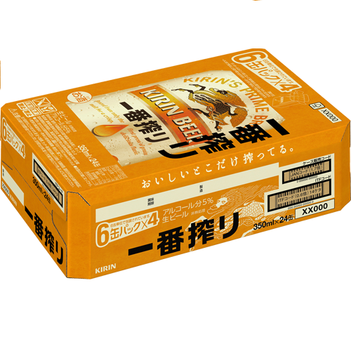 기린이치방 350ml 캔 · 6캔 묶음 (업소용) 대표 상품 이미지