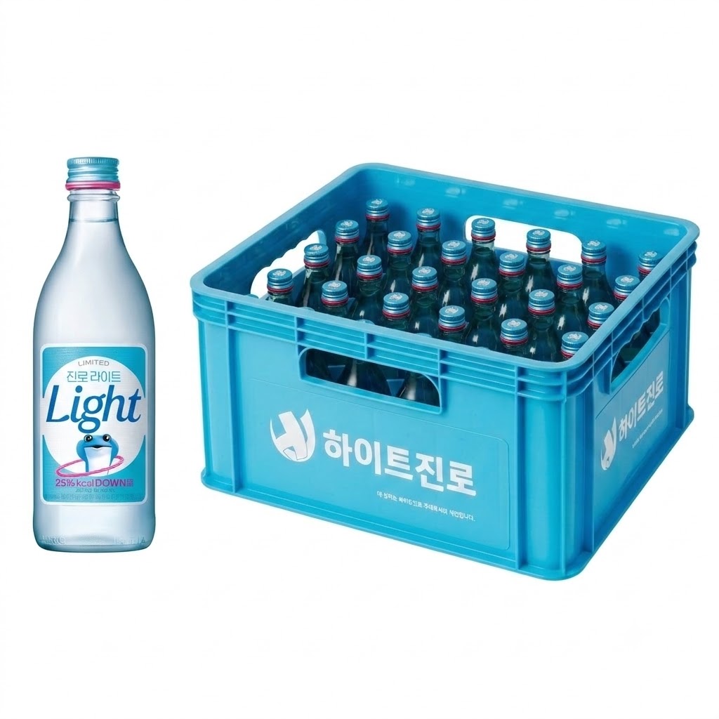 진로 라이트 360ml 병 (업소용) 대표 상품 이미지
