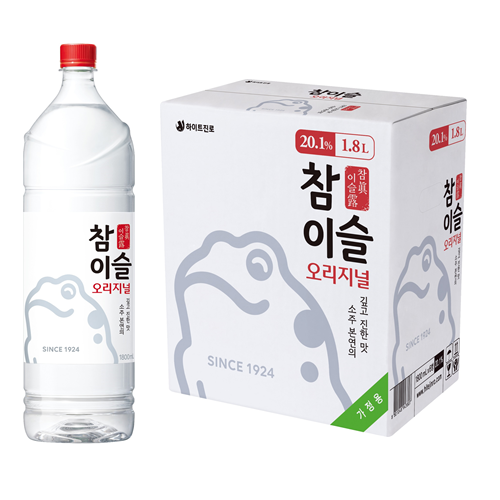참이슬 오리지널 1.8L 페트 (업소용) 대표 상품 이미지
