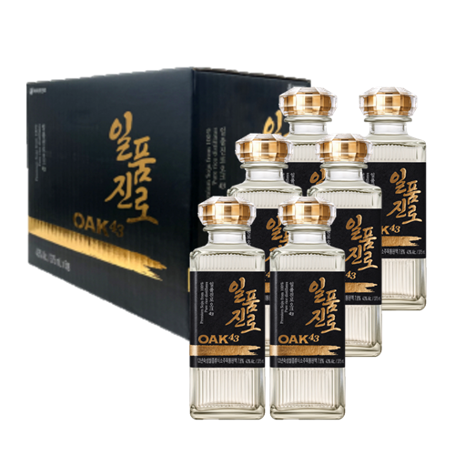 일품진로오크43 375ml 병 (업소용) 대표 상품 이미지