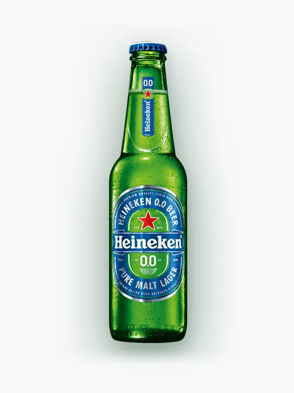하이네켄 0.0 330ml 병 대표 상품 이미지